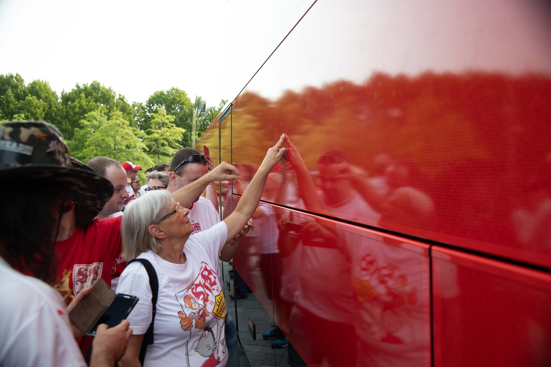 VFB Stuttgart Mannschaftsbus