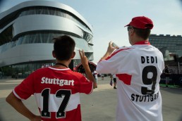 VFB Saisonauftakt 05.08.2018 Museumshügel Mercedes-Benz Museum Stuttgart