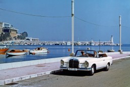 Mercedes-Benz 220 SE Cabriolet (Baureihe W 111). Mit verschiedenen Motorisierungen wird das Cabriolet der Baureihen W 111/W 112 von 1961 bis 1971 gebaut.