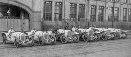 Targa Florio 1922 Start nach Sizilien aus Untertürkheim