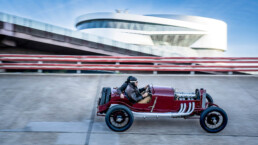 Roter Rennwagen restauriert: Mercedes Targa-Florio-Rennwagen von 1924 zurück auf der Straße