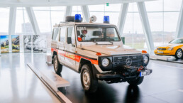 Sommer, Strand und Sicherheit: Der Mercedes-Benz 230 G der DLRGSummer, beach and safety: