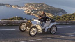 Mercedes-Simplex 40 PS im Hafen von Nizza, Nachfolger des Mercedes 35 PS von 1900