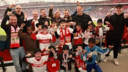 Der Gewinnerverein SV Rommelsbach durfte die ProCent-Aktion stellvertretend repräsentieren.