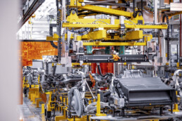 Erfolgreicher Produktionshochlauf des neuen elektrischen GLC im Mercedes-Benz Werk Bremen