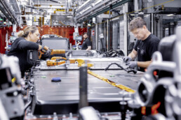 Erfolgreicher Produktionshochlauf des neuen elektrischen GLC im Mercedes-Benz Werk Bremen