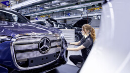 Erfolgreicher Produktionshochlauf des neuen elektrischen GLC im Mercedes-Benz Werk Bremen
