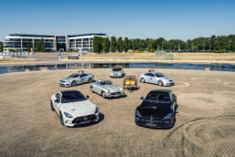Mercedes-Benz Classic beim Goodwood Festival of Speed 2026. „140 Years of Innovation“, „30 Years of Mercedes-AMG FIA F1 Safety Cars“ und AMG Experience in der Mercedes-Benz World, Brooklands.