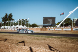 Mercedes-Benz Classic beim Goodwood Festival of Speed 2026. Mercedes-Benz CLK-LM (1998) auf der Bergrennstrecke.
