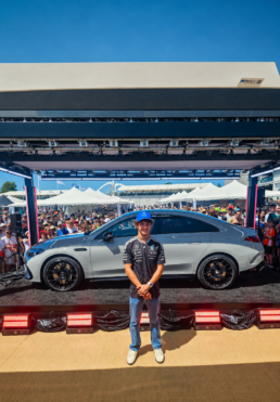 Mercedes-Benz Classic beim Goodwood Festival of Speed 2026. Weltpremiere des neuen Mercedes-AMG CLA 45 4MATIC+ mit Kimi Antonelli.