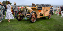 Amerikas erster Mercedes nach mehr als 120 Jahren zurück in den USA: „American Mercedes“ von 1905 beim Pebble Beach Concours d’Elegance 2026. Foto: David Stegmaier.