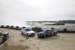 140 Years. 140 Places. Die neue S-Klasse ist in Kanada angekommen. Erste Impressionen vom Auftaktstopp an den Niagarafällen – den Wasserfällen an der Grenze zwischen dem US‑Bundesstaat New York und der kanadischen Provinz Ontario